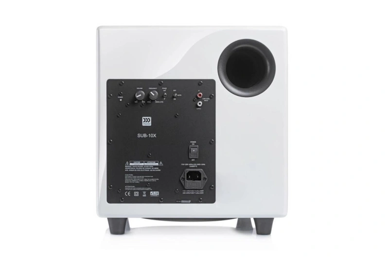 MOREL SUB-10X PIANO WHITE