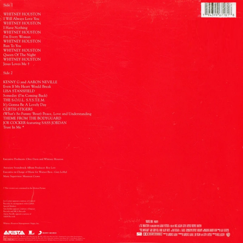 The Bodyguard (Original Soundtrack Album)