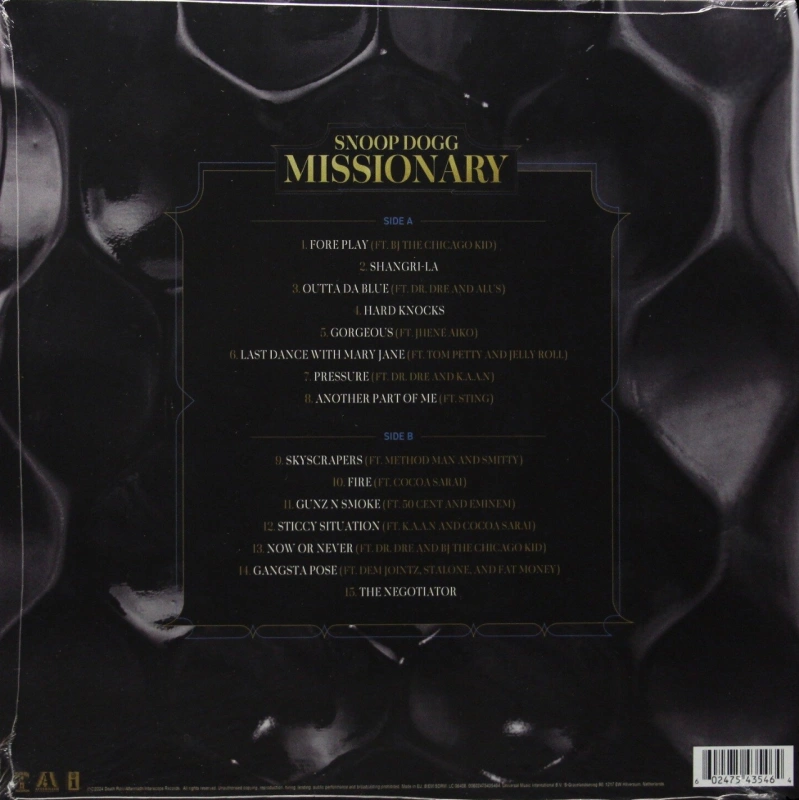 Missionary (Alternate Cover Edition Onyx Vinyl)