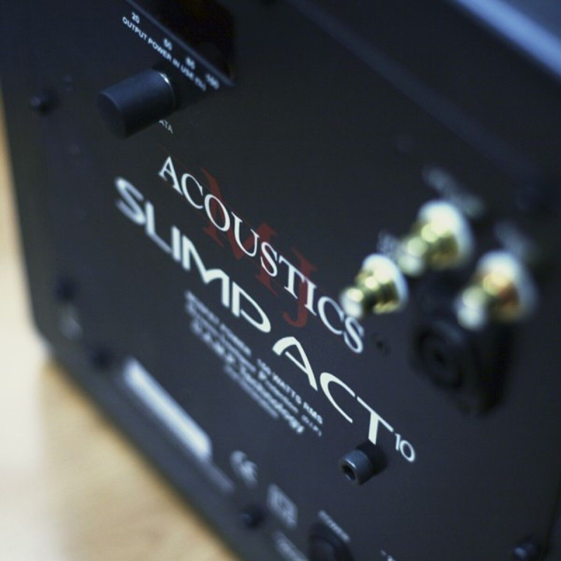 MJ Acoustics Slimpact 10 Black Ash