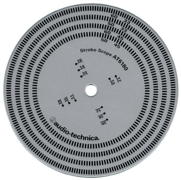 Стробоскопический диск AUDIO-TECHNICA AT6180a