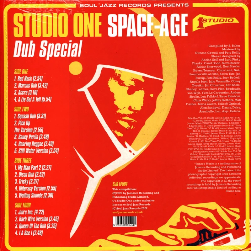 Studio One Space Age Dub Special