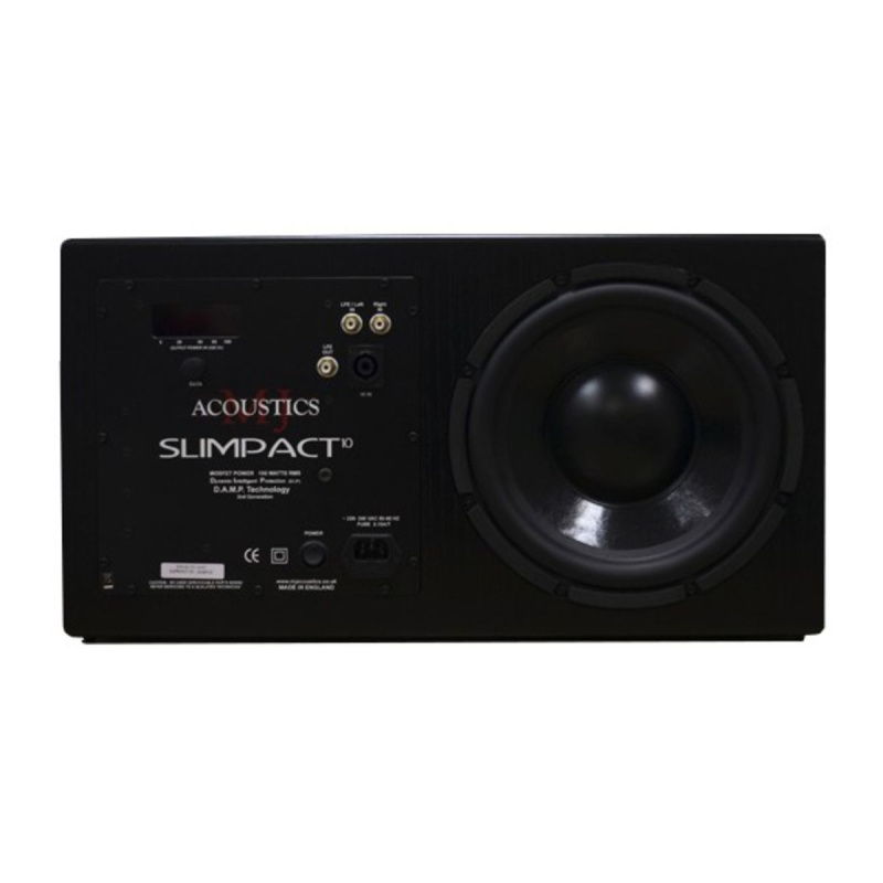 MJ Acoustics Slimpact 10 Black Ash