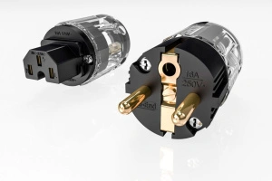 Ricable Custom Power USP Hi-Fi Schuko + IEC Power Connector Kit