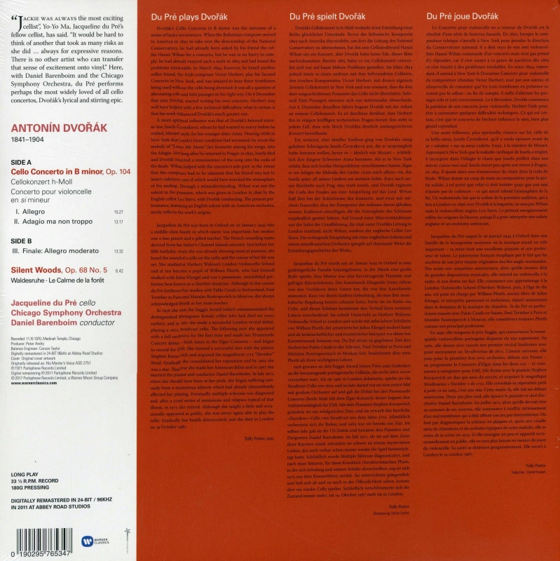 Cello Concerto In B Minor & "Silent Woods", Adagio for Cello & Orchestra 