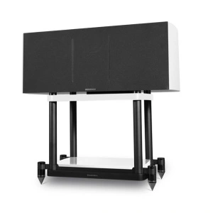 Wharfedale Elysian C + Stand Piano White