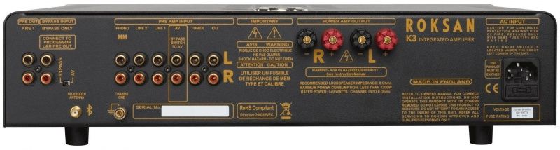 Roksan K3 Integrated Amplifier non-BT Charcoal
