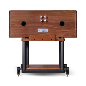 Wharfedale Elysian C + Stand Piano Walnut