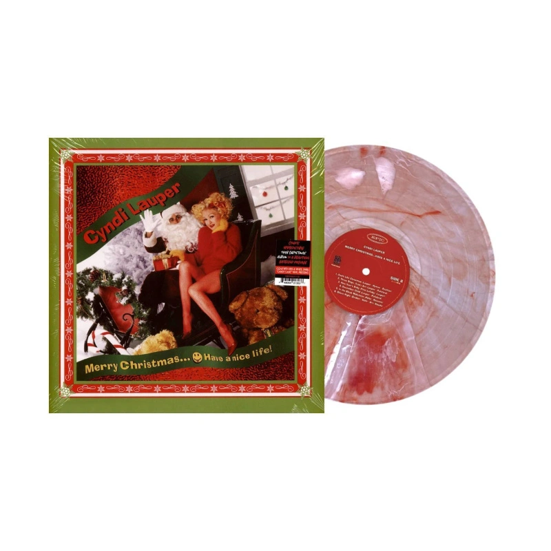 Merry Christmas... Have A Nice Life (Clear with Red & White Swirl Vinyl)