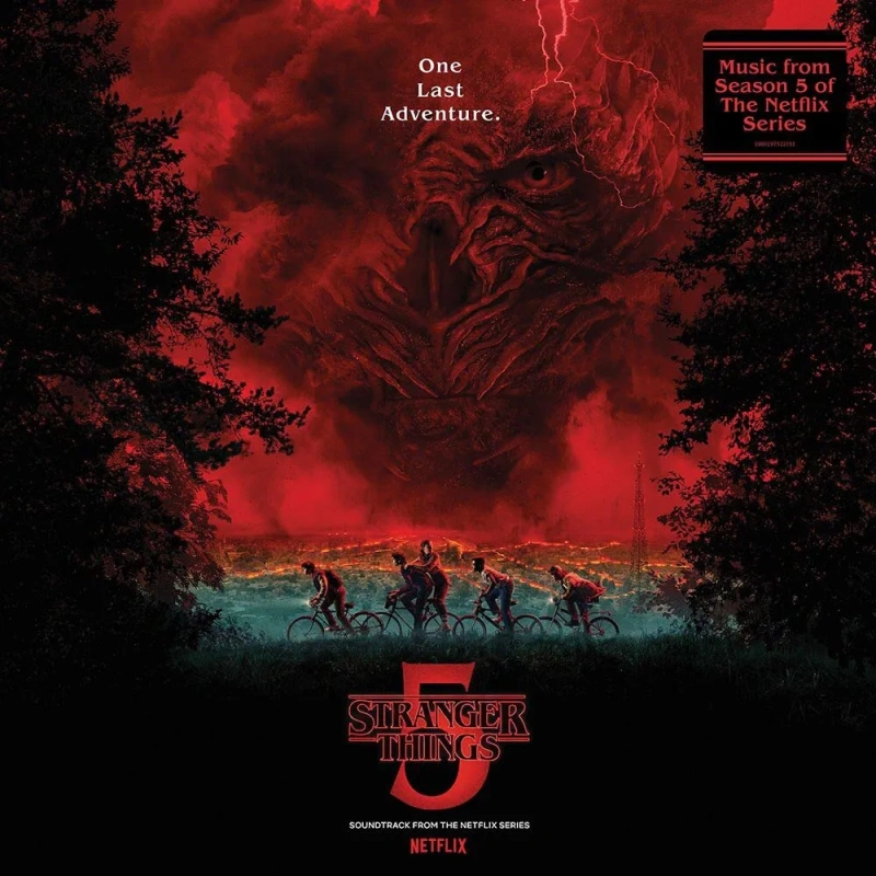Stranger Things 5 (Soundtrack From The Netflix Series) (Sea Blue Marbled Vinyl)
