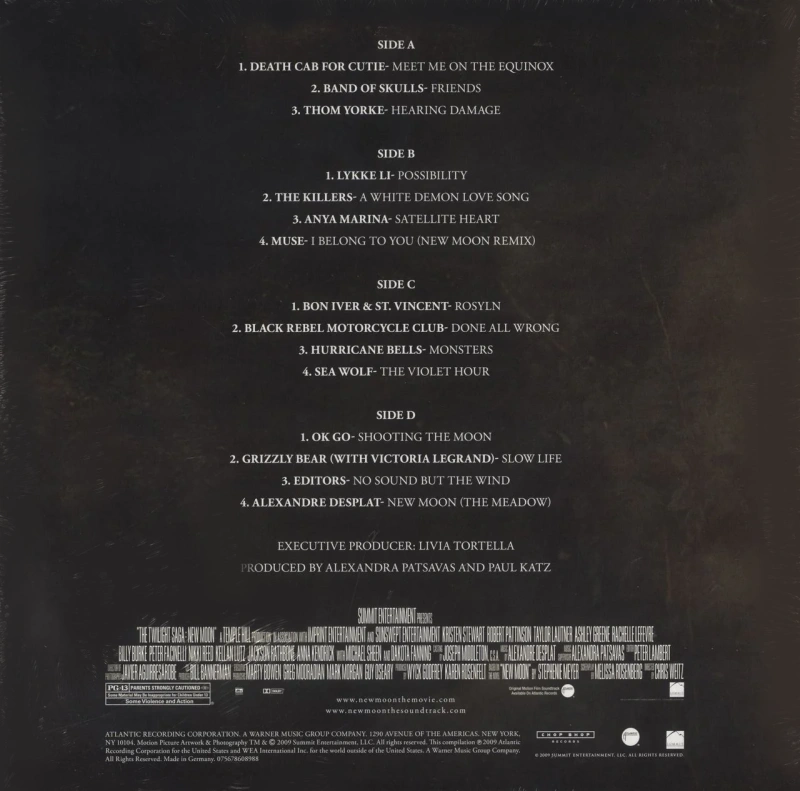 The Twilight Saga: New Moon (Original Motion Picture Soundtrack) (Gold Vinyl)
