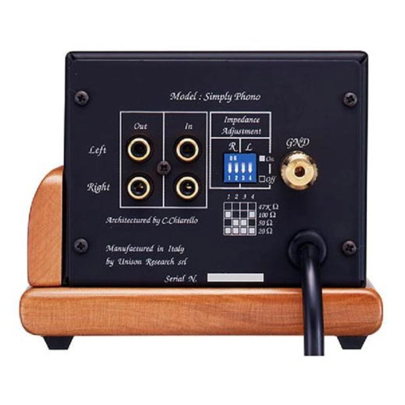 Unison Research Simply Phono with Power Supply Cherry