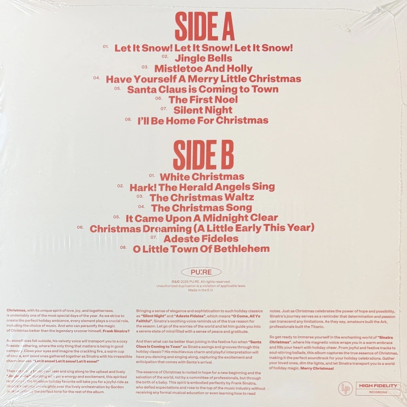 Christmas Sinatra (Red Vinyl)