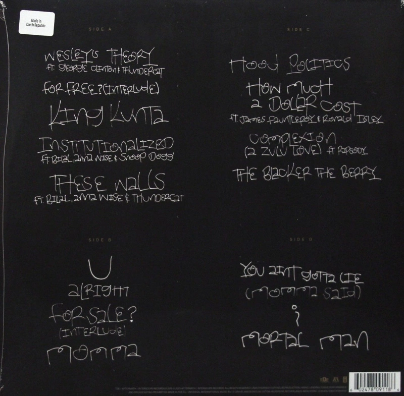 To Pimp A Butterfly (Alternative Cover 10th Anniversary Edition)