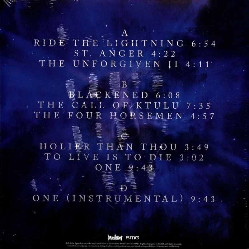 Plays Metallica Vol.2 (Transparent Blue Vinyl)