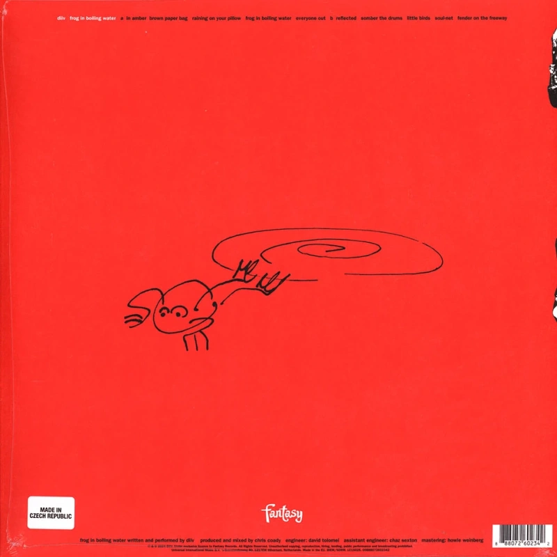 Frog In Boiling Water (White Opaque Vinyl)