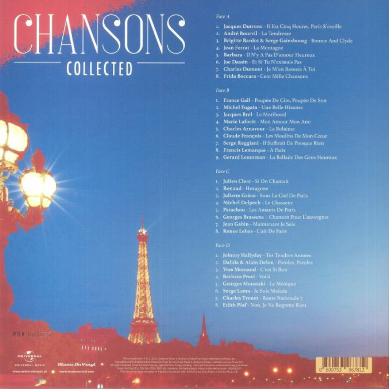 Chansons Collected