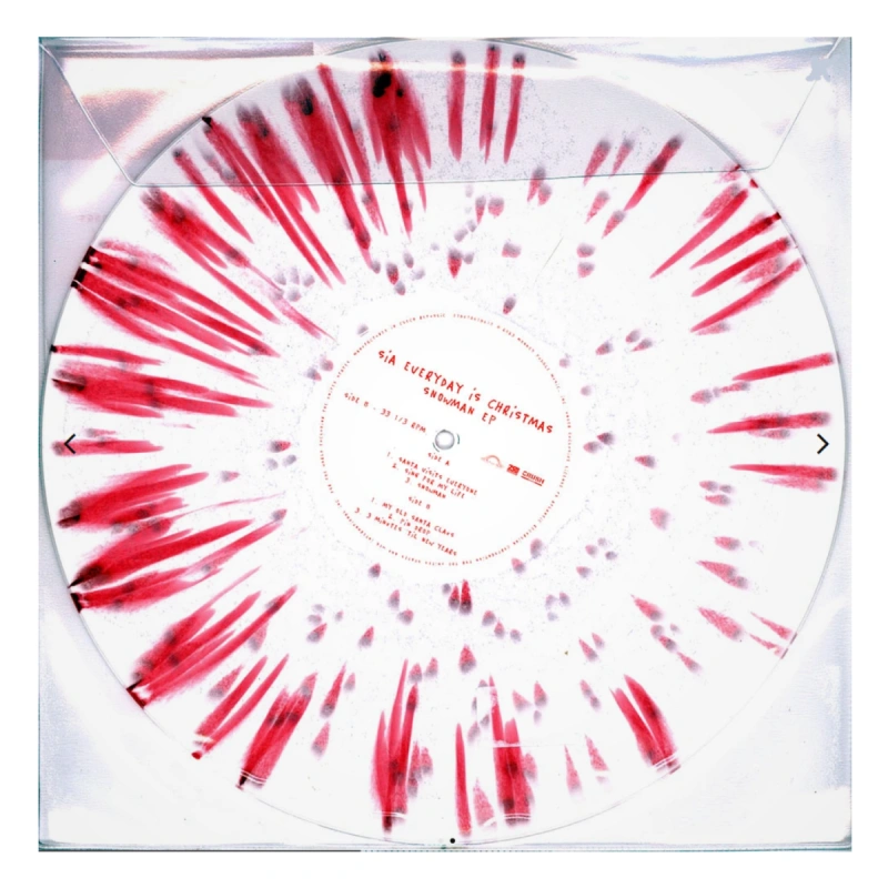 Everyday Is Christmas Snowman EP (White with Red Splatter Vinyl)
