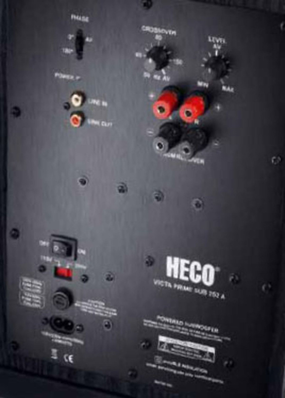 HECO Victa Prime Sub 252 A Black