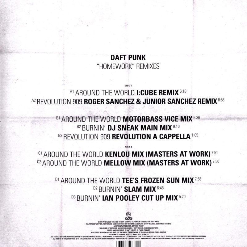 "Homework" Remixes