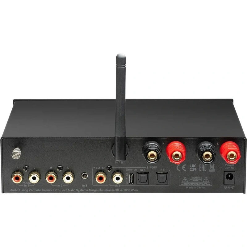Pro-Ject Colourful Audio System E Satin Black