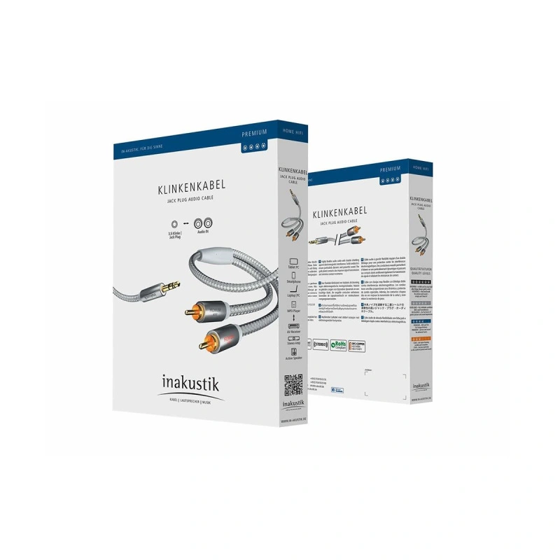 Inakustik Premium MP3, 3.5 mm 2RCA 3 m (00410003)