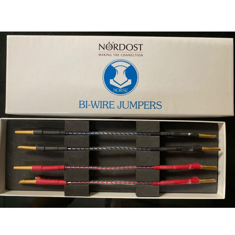 Nordost Norse BiWire Jumpers Banana-Banana