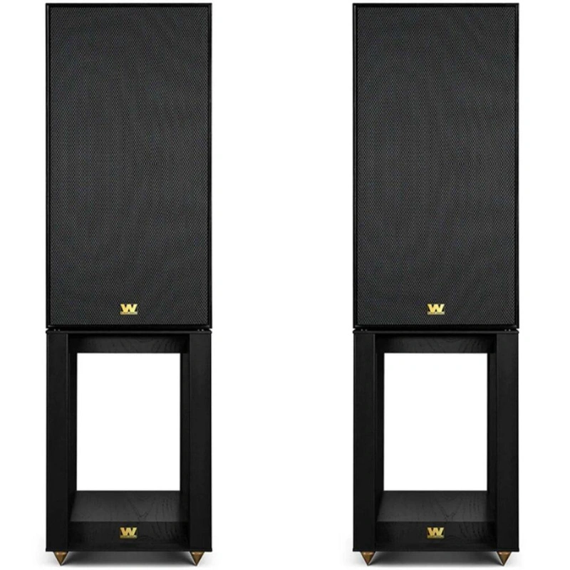 Wharfedale Super Linton (with stand) Black Oak