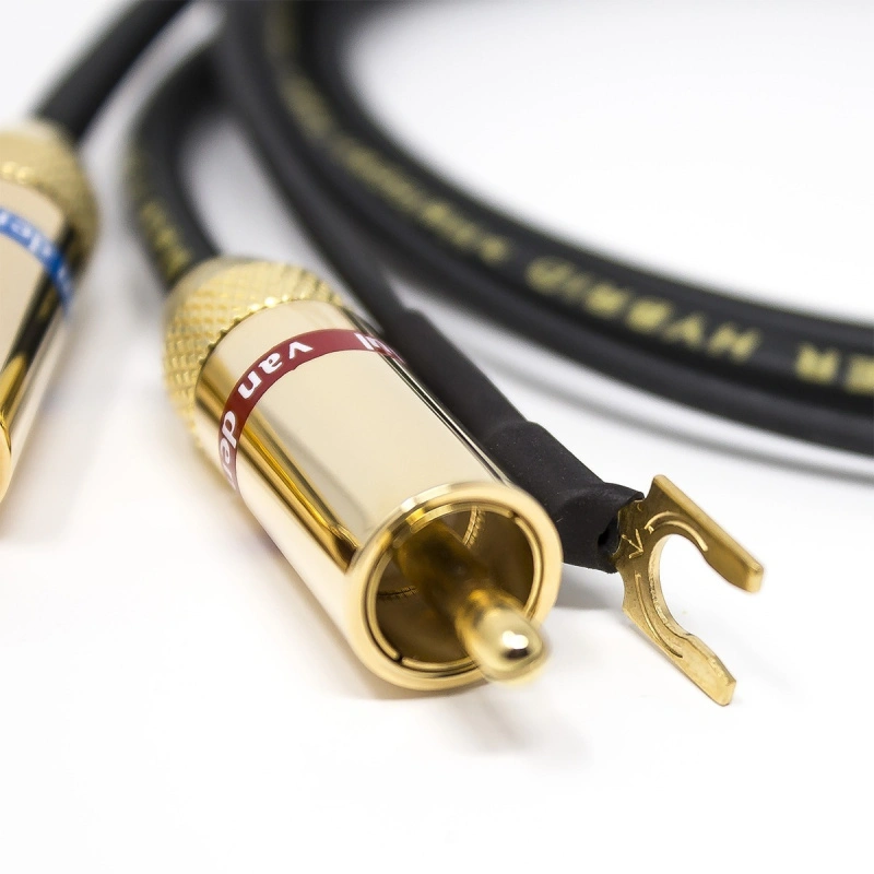 Van den Hul The D-501 Silver Hybrid Phono RCA-RCA 1.0m