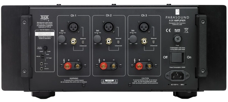 Parasound A31 black