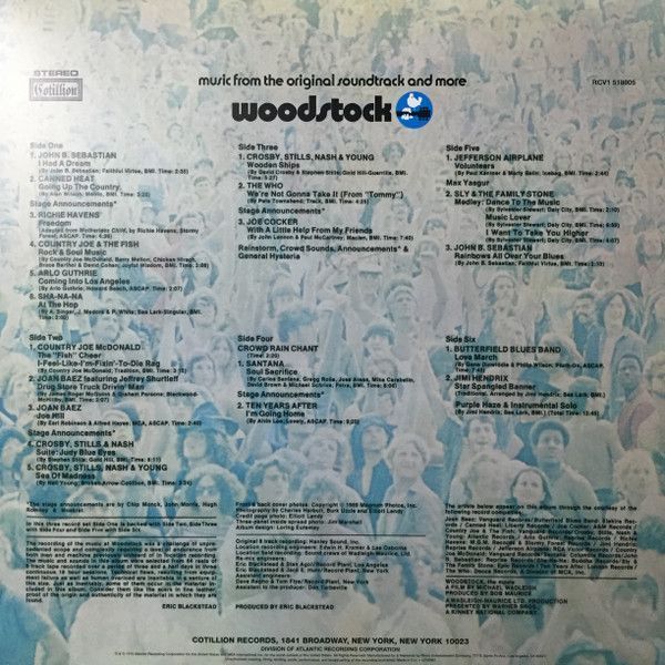 Woodstock: Music From The Original Soundtrack And More