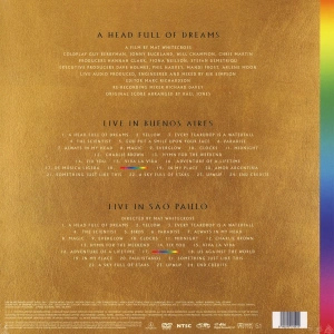 A Head Full Of Dreams: Live In Buenos Aires / Live In Sao Paulo (Butterfly Package Gold Vinyl Box Set)