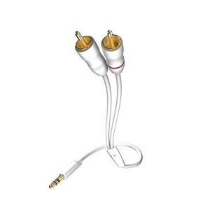 Inakustik Star MP3 Audio Cable 3.5 Phone 2RCA 10 m (00310010)