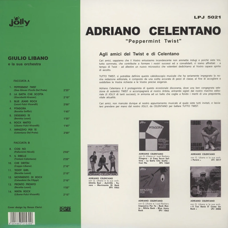 Peppermint Twist (Blue Vinyl)