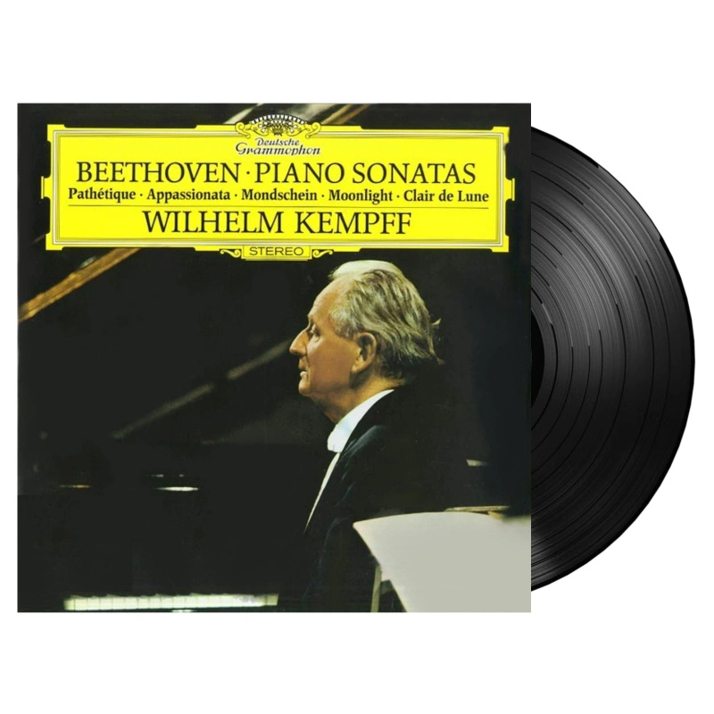 Wilhelm Kempff – Sonaten Nr. 8  "Pathétique" , Nr. 14 "Mondschein", Nr. 23 "Appassionata"