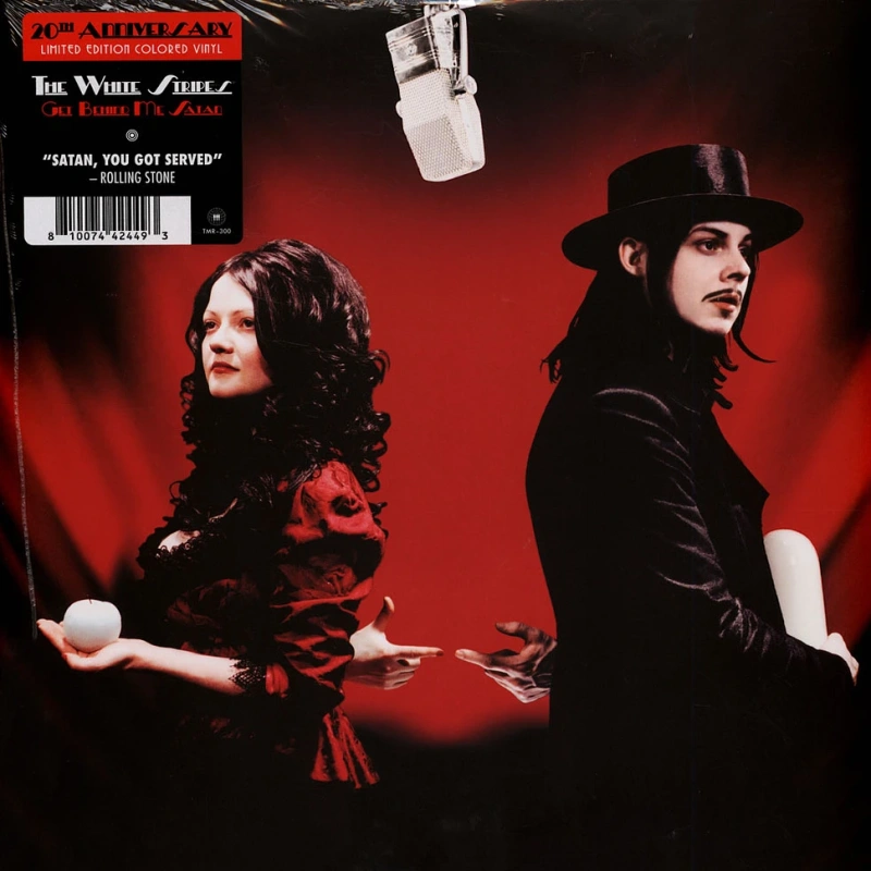 Get Behind Me Satan (20th Anniversary Red Translucent with Black Smoke / Clear with Red & Black Smoke Vinyl) 