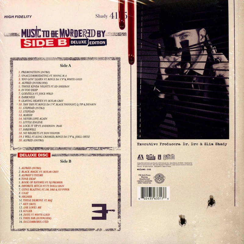 Music To Be Murdered By (Side B) (Deluxe Edition Grey Vinyl)