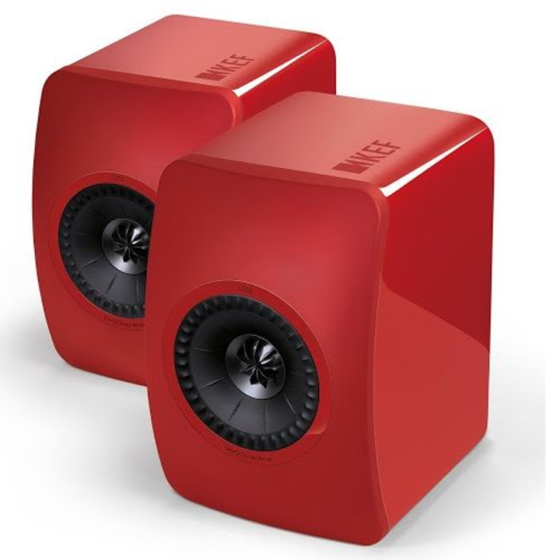 KEF LS50 Racing Red