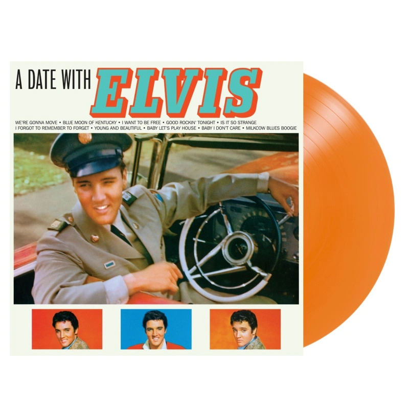 A Date With Elvis (Orange Vinyl) 