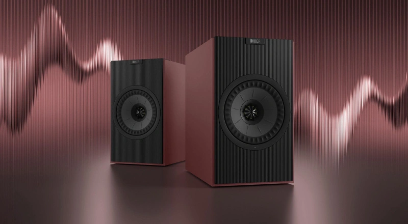 KEF CODA W Vintage burgundy