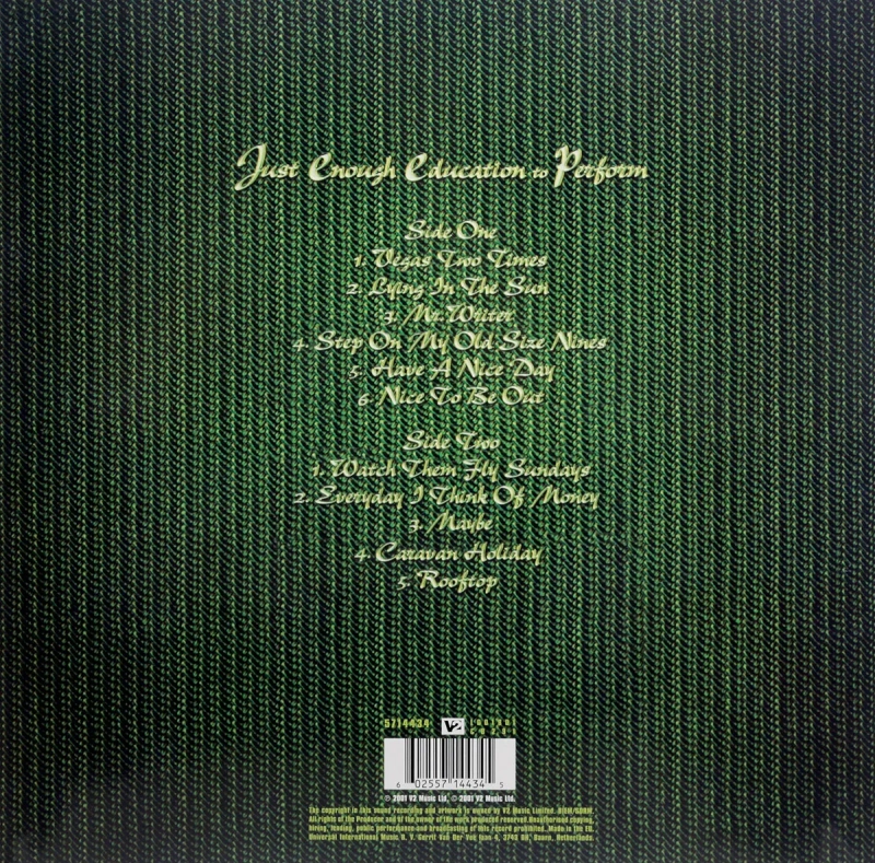 Just Enough Education To Perform 