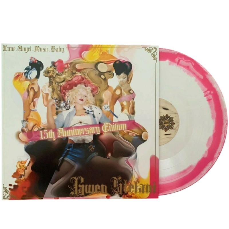 Love.Angel.Music.Baby. (Hot Pink & White Swirl Vinyl)