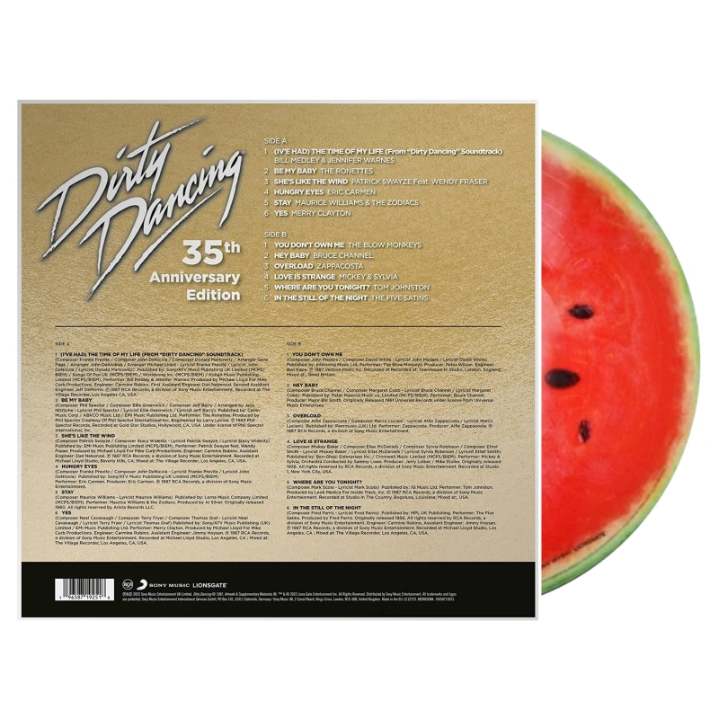 Dirty Dancing (Original Soundtrack From The Vestron Motion Picture) (35th Anniversary Picture Disc)
