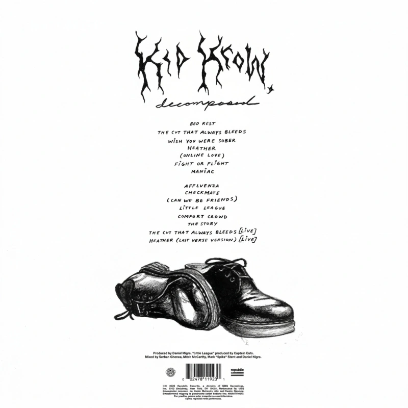 Kid Krow, Decomposed (5 Year Anniversary Edition White With Black Splatter Vinyl)