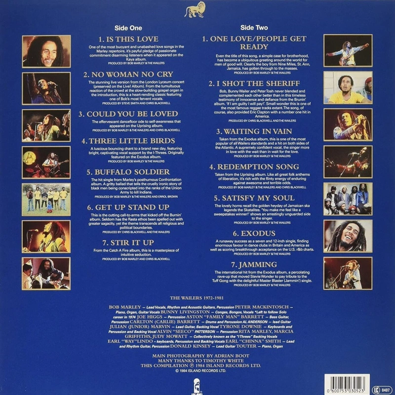 Legend: The Best Of Bob Marley And The Wailers