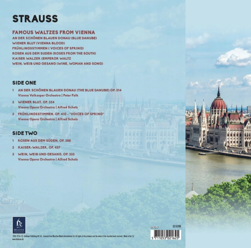 Wiener Volksopernorchester, Vienna Opera Orchestra – Strauss: Famous Waltzes From Vienna