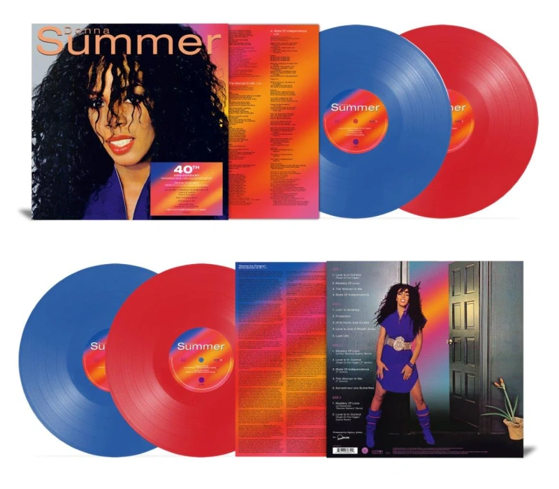 Donna Summer (40th Anniversary Transparent Red / Blue Vinyl)