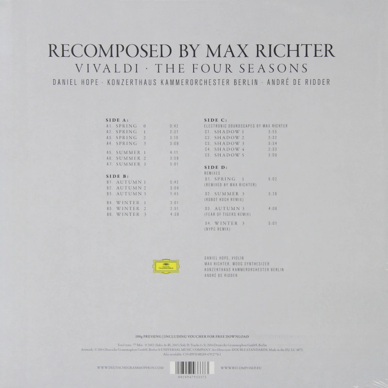 Vivaldi: The Four Seasons - Recomposed By Max Richter