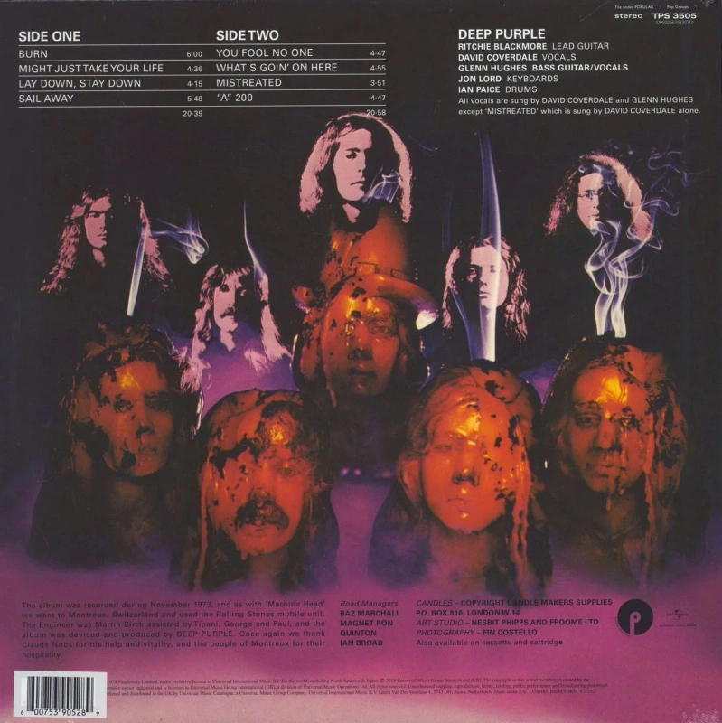 Burn (Orange Vinyl)