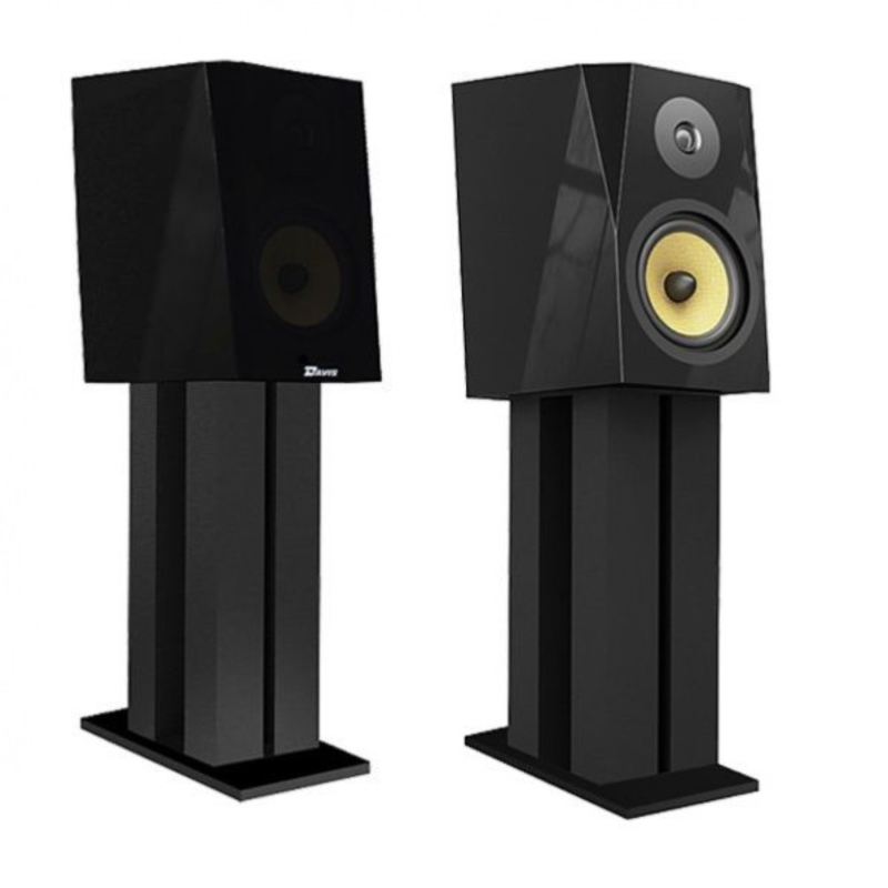 Davis Acoustics Nikita 3.0 + Stand Black Piano